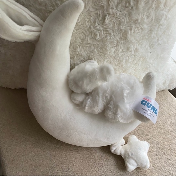 Absolutely Precious GUND BABY WINKY LAMB ON MOON PULL-STRING MUSICAL TOY NWT - Picture 5 of 16